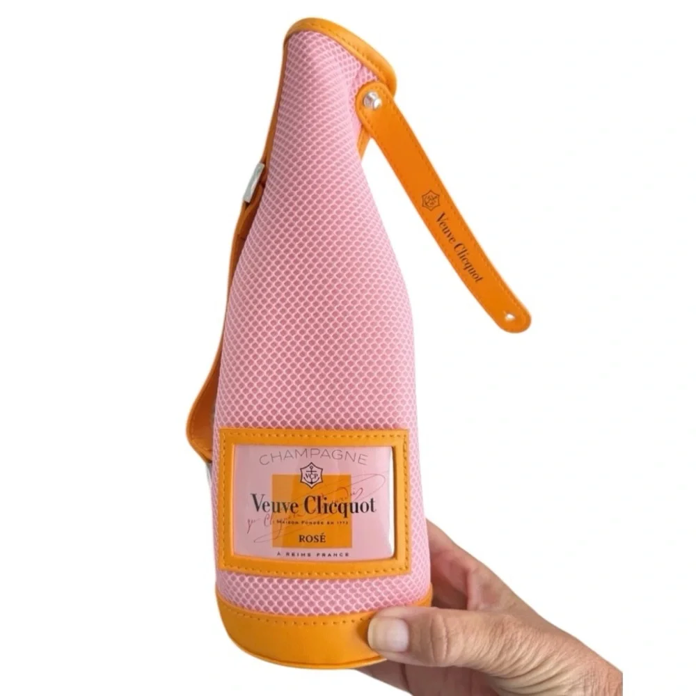 Veuve Clicquot Brut Rose Insulated Ice Jacket Zippered Tote Brand New